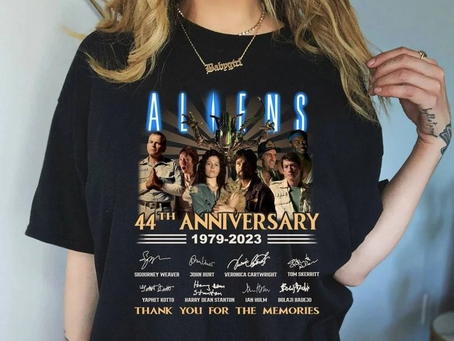 Aliens Movie 44th 1979-2023 Thank You T-Shirt