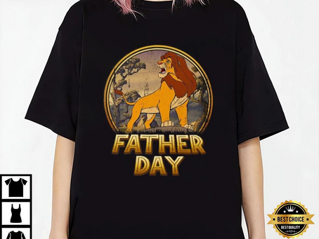 Retro Mufasa The Lion King T-Shirt – Lion King Father’s Day Gift