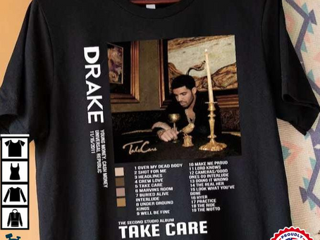 Drake Take Care Album T-Shirt