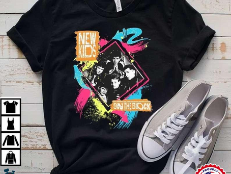 New Kids On The Block Boy Band Music Vintage T-Shirt