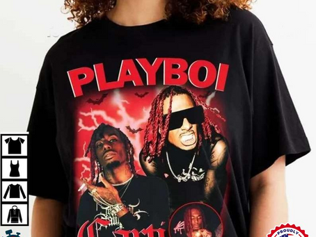 Playboi Carti Rapper Inspired Vintage Unisex T-Shirt