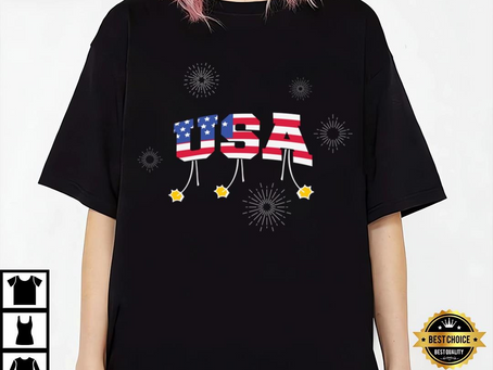 USA Flag Patriotic America T-Shirt