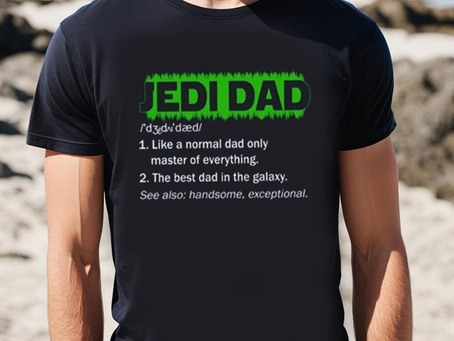 Jedi Dad, Star Wars Darth Vader T-Shirt