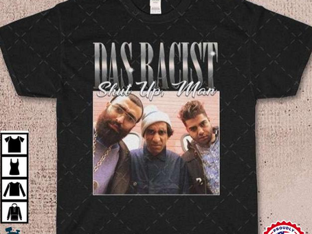 Das Racist Shut Up Man Vintage T-Shirt