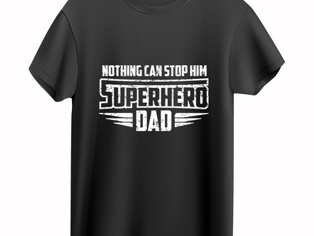 Superhero Dad – A Funny Design For Your Father T-Shirt