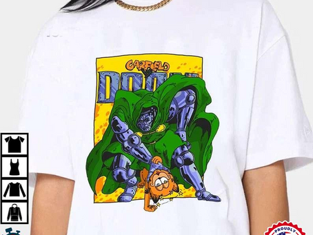 MF Doom Garfield Rapper T-Shirt