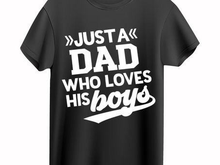 Dad Of Boys Shirt, Matching Dad And Son Shirt, Just A Dad Who Loves