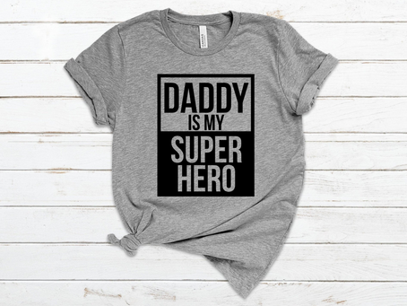 Dad Is My Super Hero Shirt, Dad Shirt, Fathers Day Gift, Funny Shirt Men