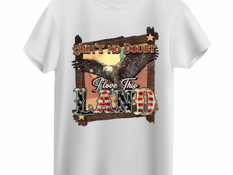 Ain’t No Doubt I Love This Land Funny T-shirt