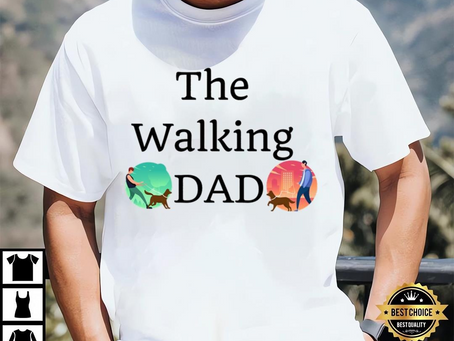 The Walking Dad – Walking The Dog Classic T-shirt
