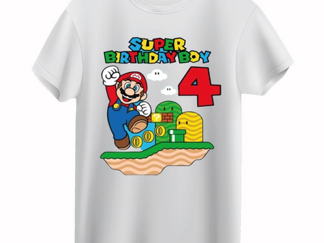 Nintendo Super Birthday Boy T-Shirt