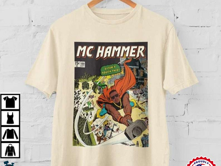 MC Hammer Rapper Inspired Comic Book Unisex T-Shirt