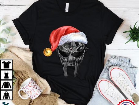 MF Doom Christmas Rapper T-Shirt