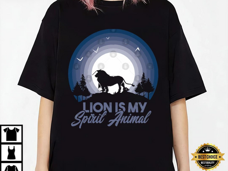 Lion Is My Spirit Animal T-Shirt