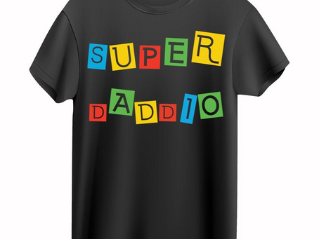 Superhero Super Daddy Funny T-Shirt For Dad