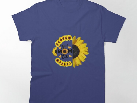 best mom ever sunflower Shirts