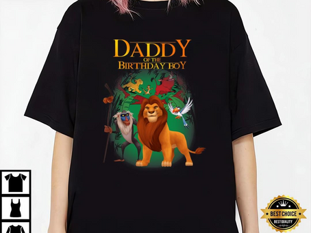 Lion King Shirt, Dad Birthday Gift, Majestic Lion
