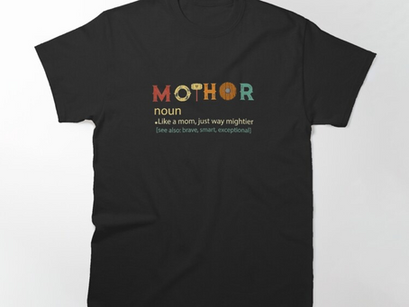 Mo-Thor Like Mom Just Way mightier funny Mother’s day Shirts