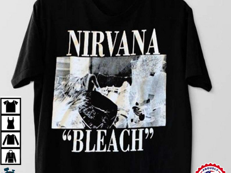 Nirvana Bleach Short-Sleeve T-Shirt Rock Band