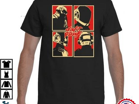 Daft Punk Artwork Unisex T-Shirt