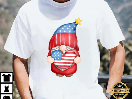 Happy 4th of July Gnomes Tee