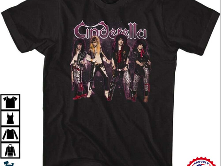 Jeff LaBar Cinderella Band Stands T-Shirt