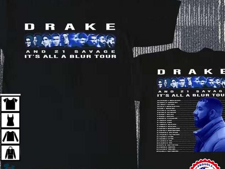 Drake It’s All A Blur Tour 2023 Short-Sleeve T-Shirt