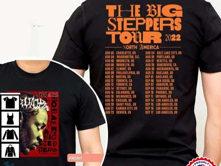 Mr Morale And Big Stepper Kendrick Lamar Tour T-Shirt