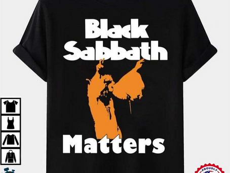 Black Sabbath Matters Rock Band T-Shirt
