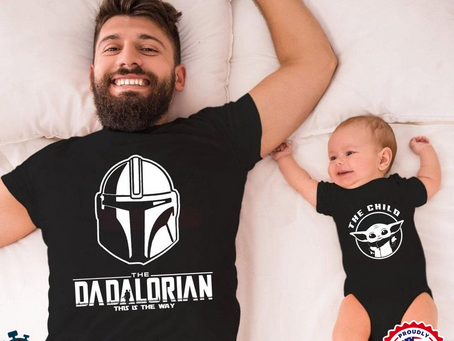 Dadalorian & Child Shirt – Star Wars Matching, Father’s Day