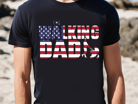 The Walking Dad – Walk The Dog Classic T-shirt