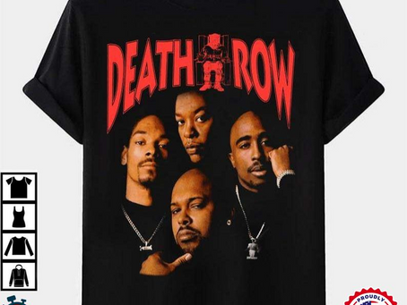 Death Row Records Vintage Retro T-Shirt