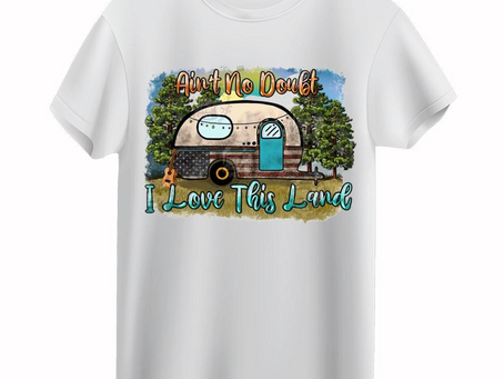 Ain’t No Doubt I Love This Land 4th Of July T-shirt