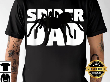 Spider Dad T-Shirt – Spider Lover Gift for Father’s Day, Dad Shirt
