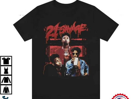 21 Savage Bootleg Rapper T-Shirt