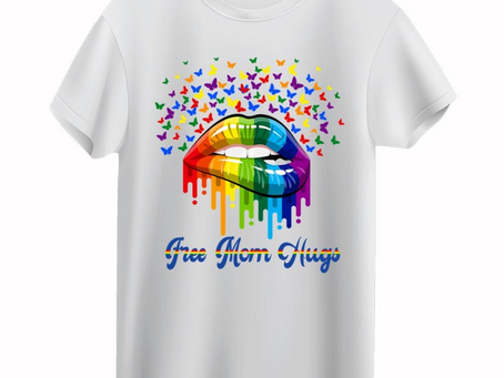Free Mom Hugs LGBT Mom Shirt