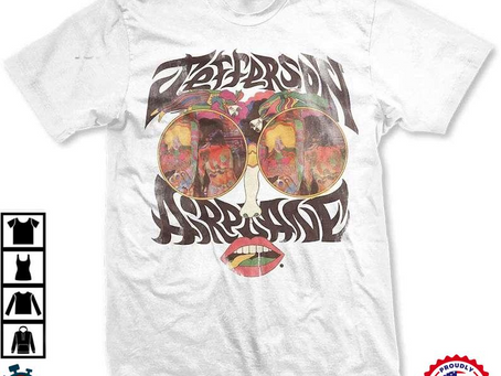Jefferson Airplane Lips Rock Band Unisex T-Shirt