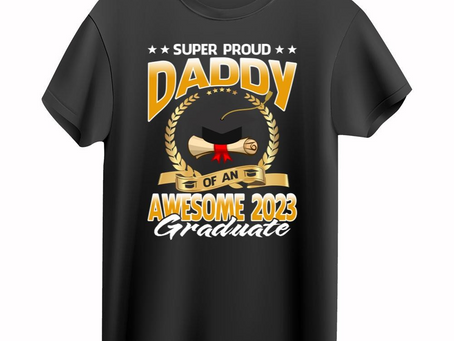 Super Proud Daddy Of An Awesome 2023 Graduate T-Shirt