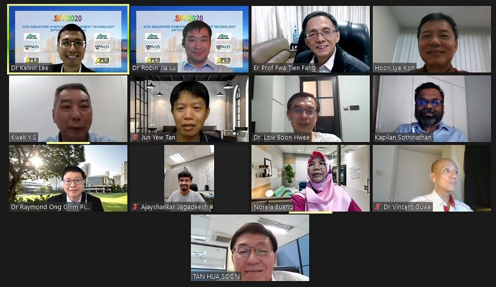 Photos of the Organising Committee of the SPT 2020