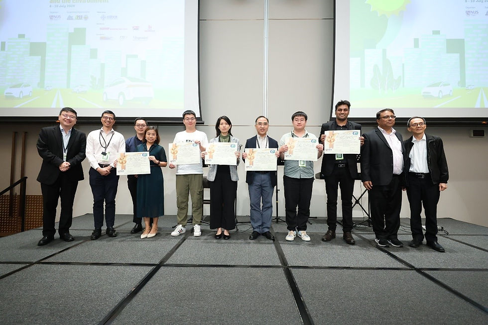 Recipients for the Best Paper Award