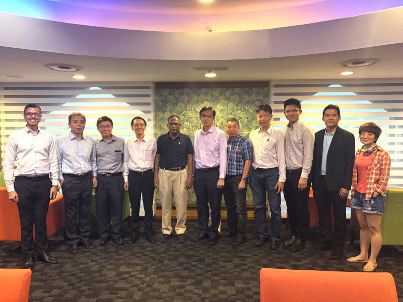 1st Council Members of APES – From Left: Dr. Kelvin Lee, Prof. Han Sen, Mr. Tan Hua Soon, Prof. Fwa Tien Fang, Prof. Ratnasamy Muniandy, Dr. Low Boon Hwee, Mr. Kwek Yeoh Seah, Dr. Tan Jun Yew, Mr Teoh Sze Tean, Prof. Saravut Jaritngam, Dr. Chu Longjia