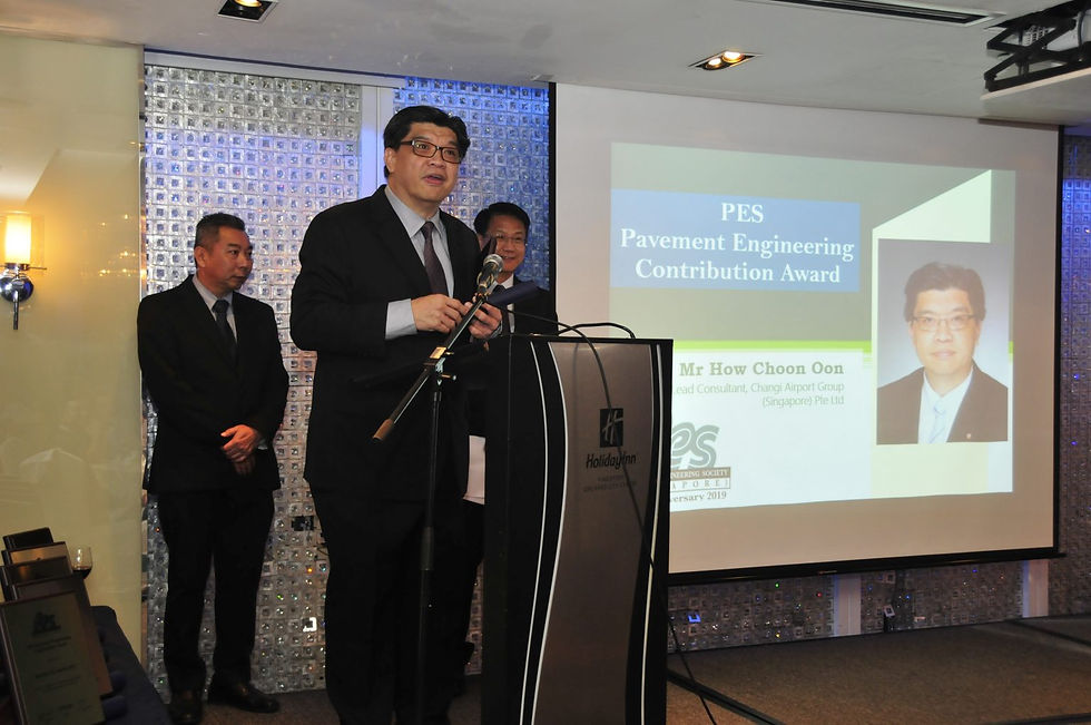 Mr. How Choon Onn – PES Pavement Engineering Contribution Award