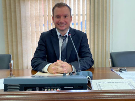 Vereador Jeferson Wilian Karpinski assume a presidência da Câmara de Getúlio Vargas