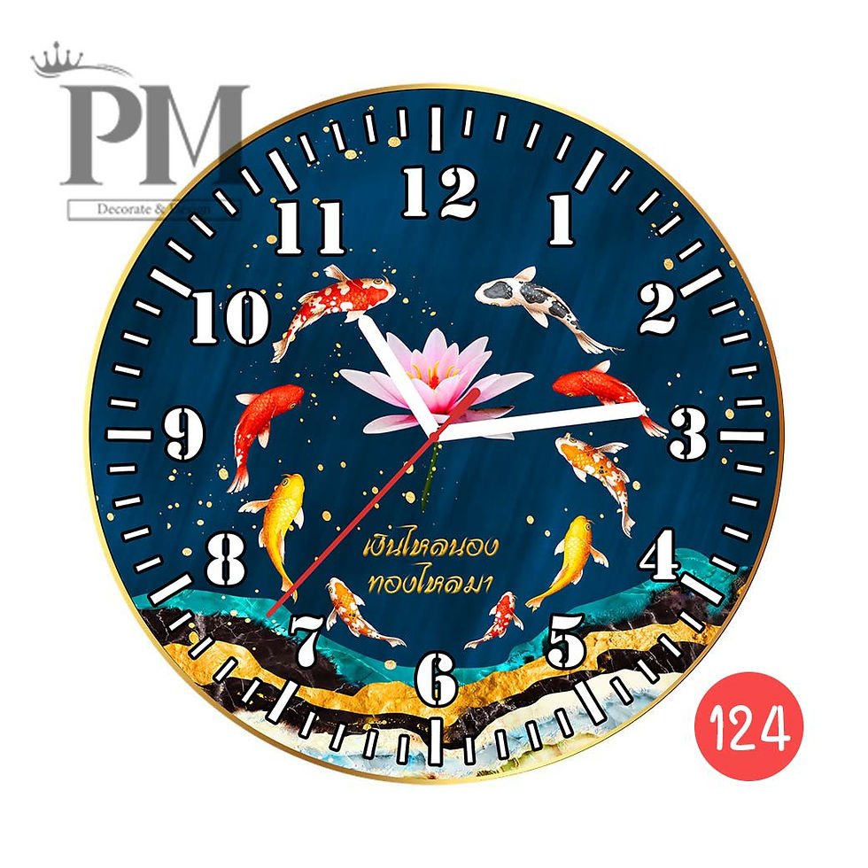 ภาพขนาดย่อ: (2)นาฬิกาวงกลม กรอบรูปรวย