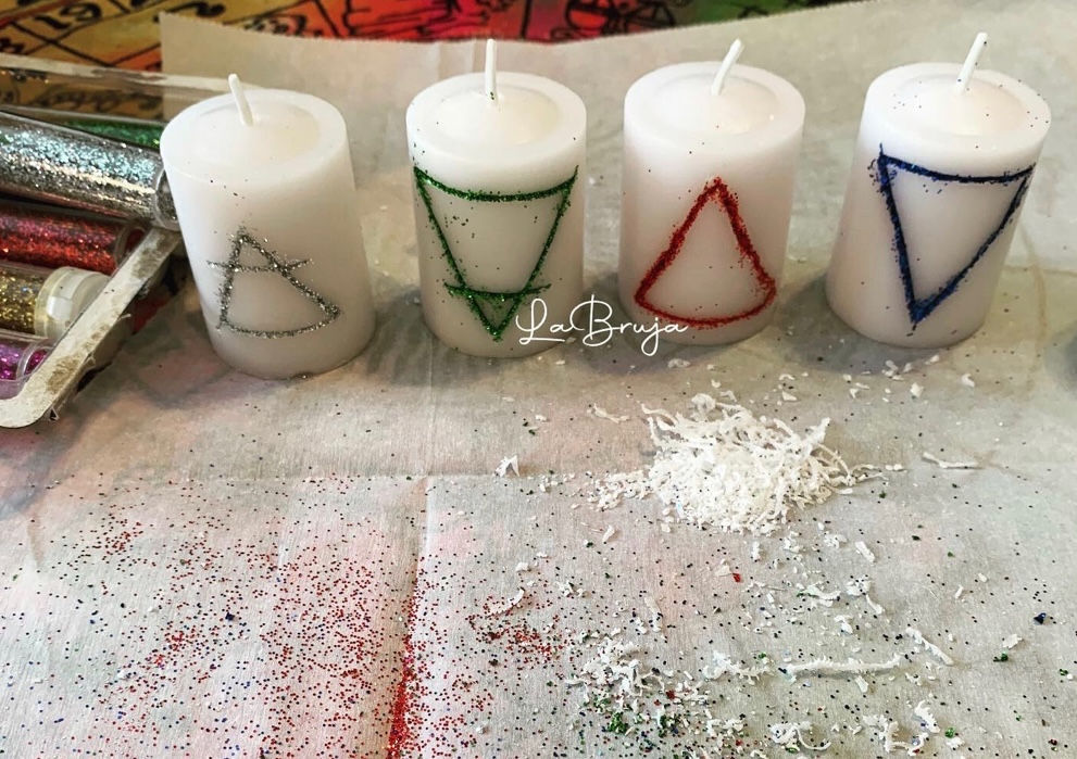 Element Alchemy Altar Candles