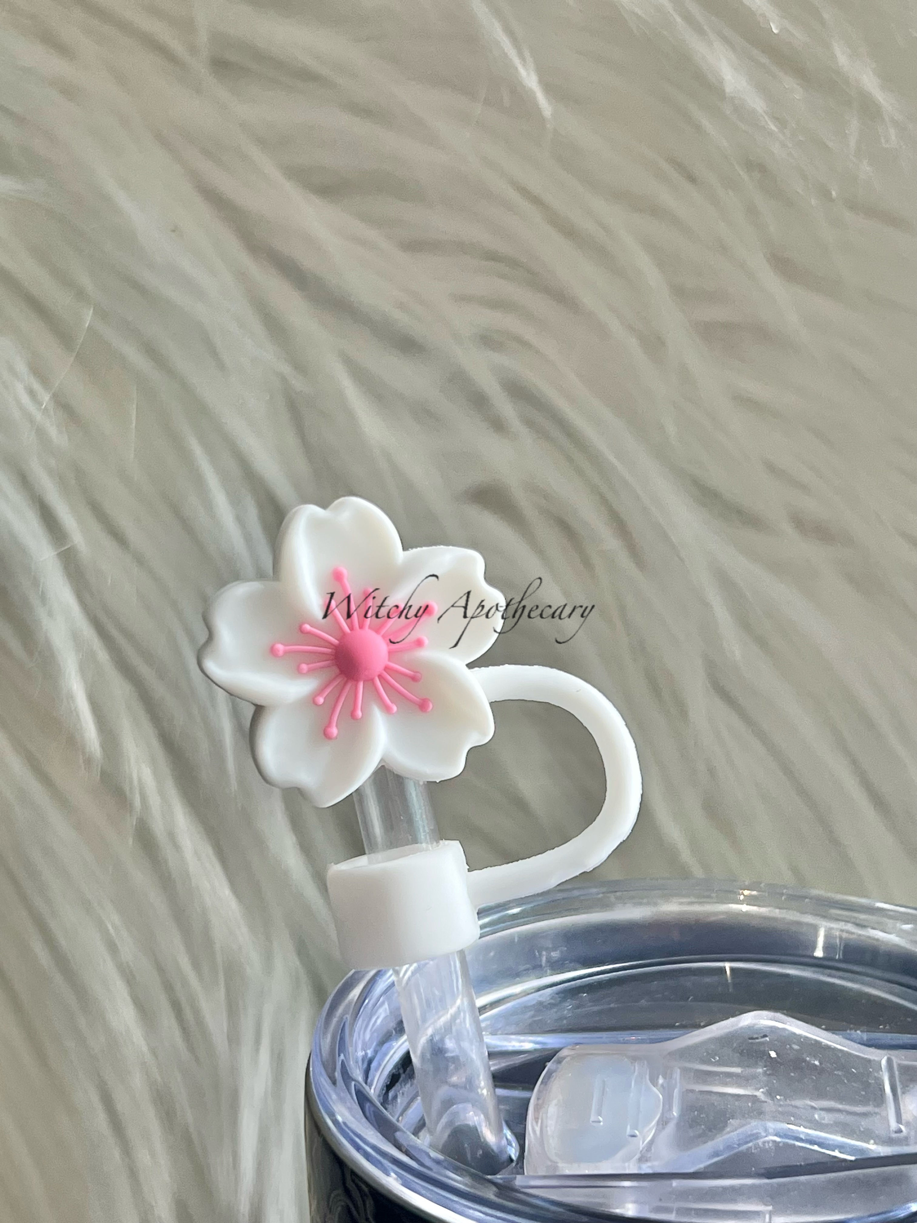 Hibiscus Straw Covers