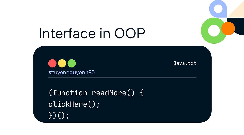 Understanding Interfaces in Java Object-Oriented Programming