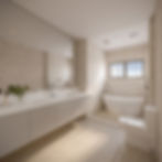 Banheiro Suíte Master - Apto 269m² (perspectiva artística)