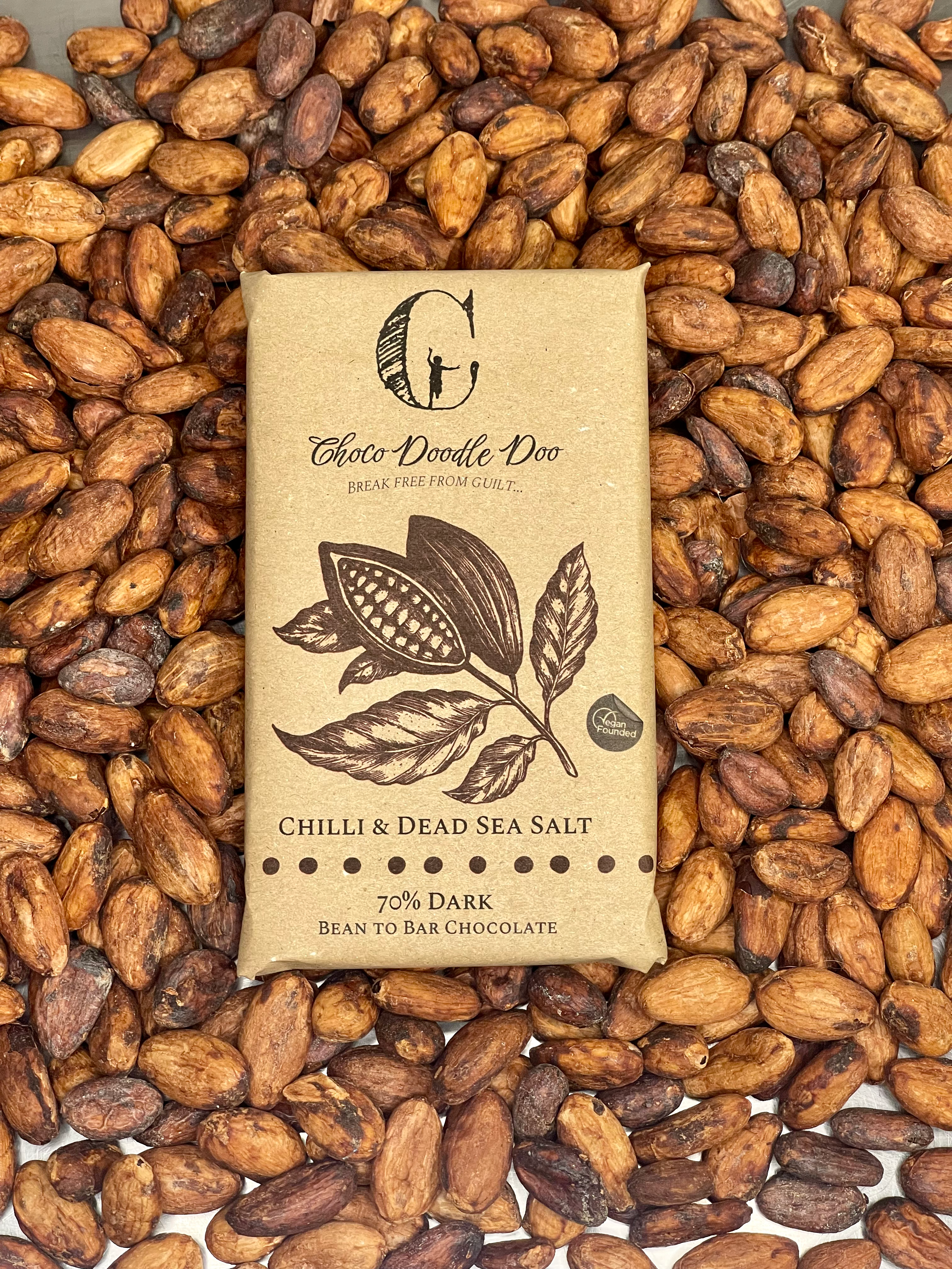 70% Dark Chocolate - Chilli & Dead Sea Salt