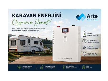 Karavan Enerji Akü Rehberi: Karavan İçin En İyi LiFePO4 Akü Seçimi